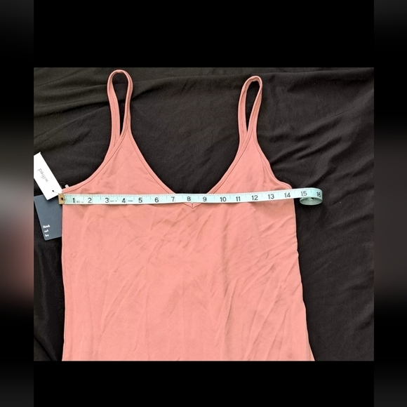 Aritzia Wilfred Free Midi Slip Dress Canyon Rose Pink Women Large NWT B20#17 - Picture 5 of 6